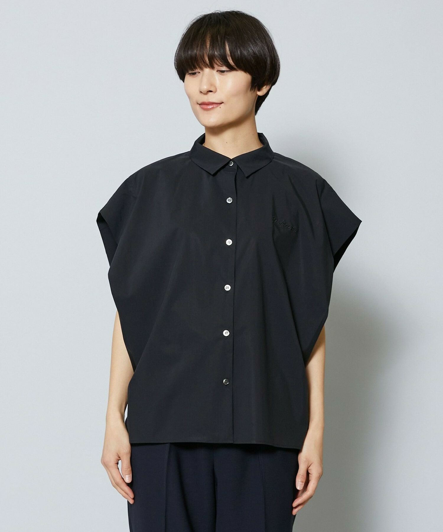 【MOGA】【Lサイズ】SHOGO SEKINE×MOGA コラボ 刺繍シャツ 詳細画像 ブラック 22