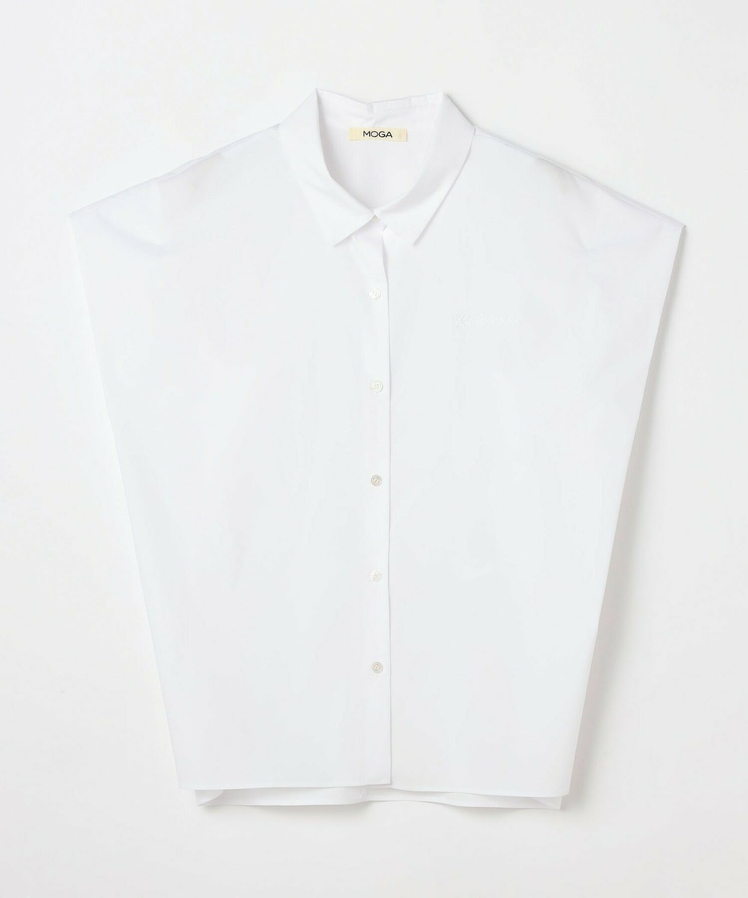 【MOGA】【Lサイズ】SHOGO SEKINE×MOGA コラボ 刺繍シャツ 詳細画像 ホワイト 1