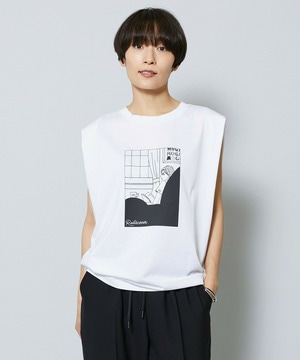 【MOGA】【Lサイズ】SHOGO SEKINE×MOGA コラボ プリントT 詳細画像 ホワイト 2