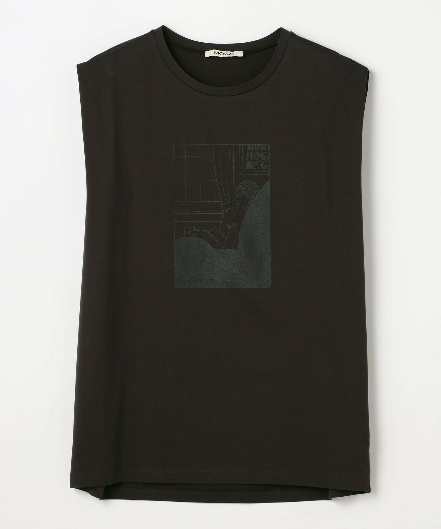 【MOGA】【Lサイズ】SHOGO SEKINE×MOGA コラボ プリントT 詳細画像 チャコール 1