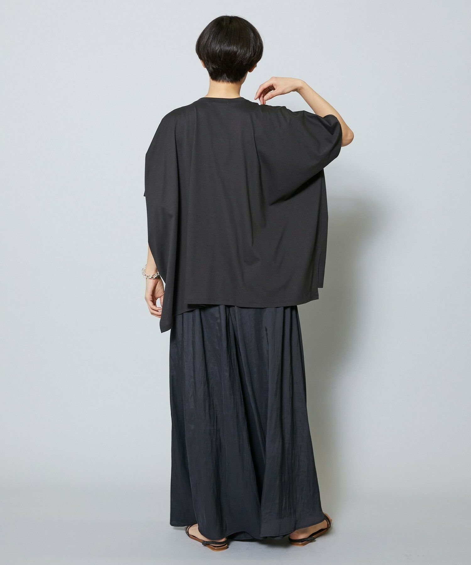 【MOGA】【Lサイズ】SHOGO SEKINE×MOGA コラボ ロゴT 詳細画像 チャコール 13