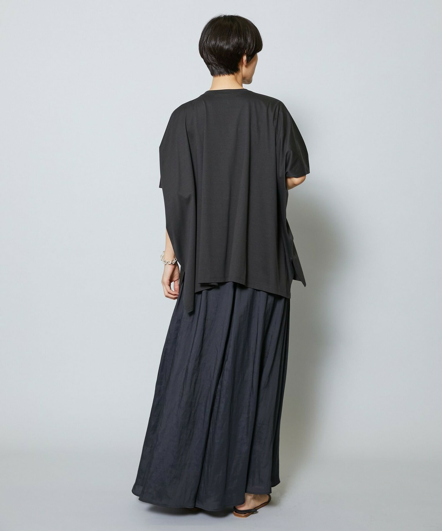 【MOGA】【Lサイズ】SHOGO SEKINE×MOGA コラボ ロゴT 詳細画像 チャコール 14