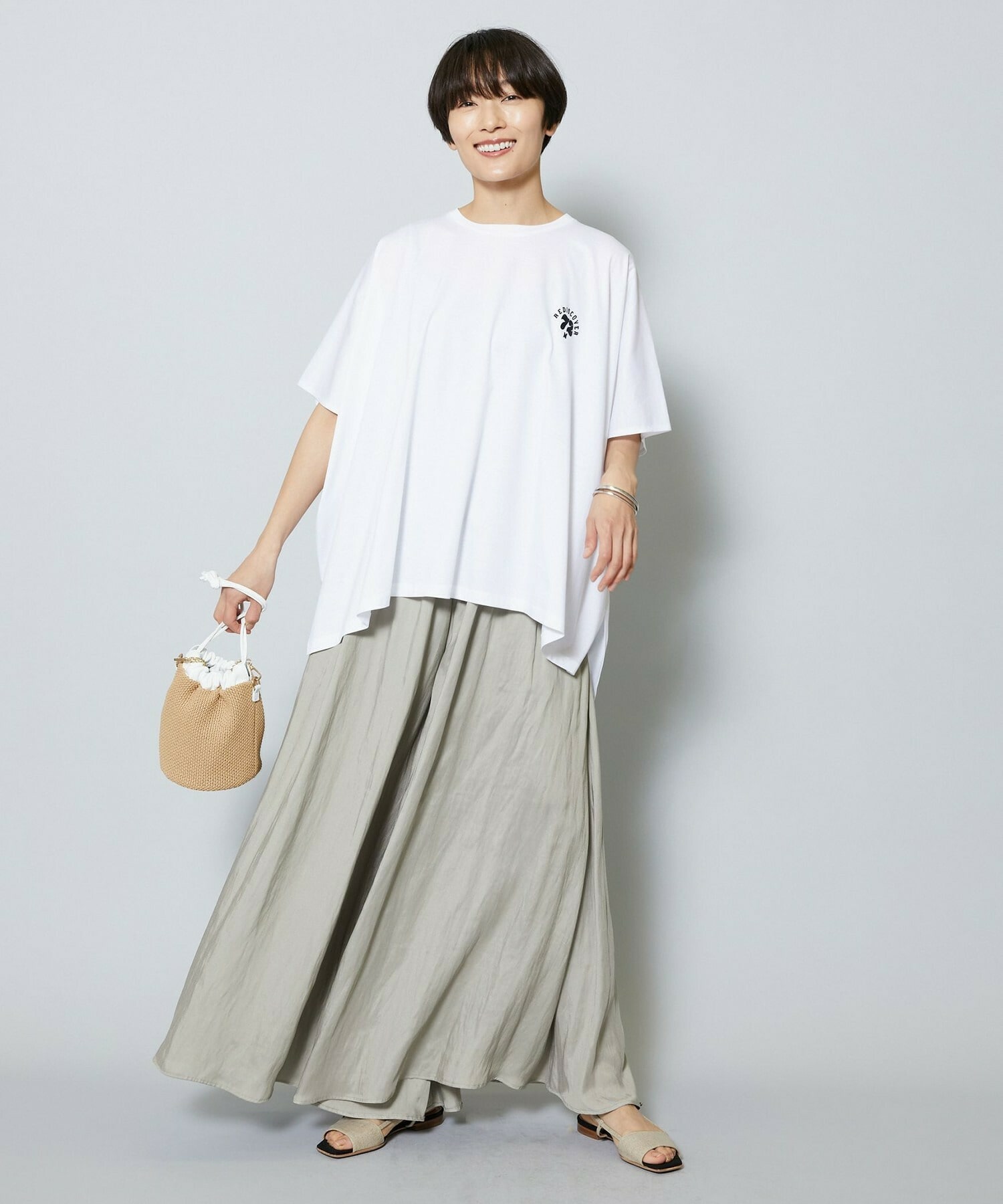 【MOGA】【Lサイズ】SHOGO SEKINE×MOGA コラボ ロゴT 詳細画像 チャコール 16