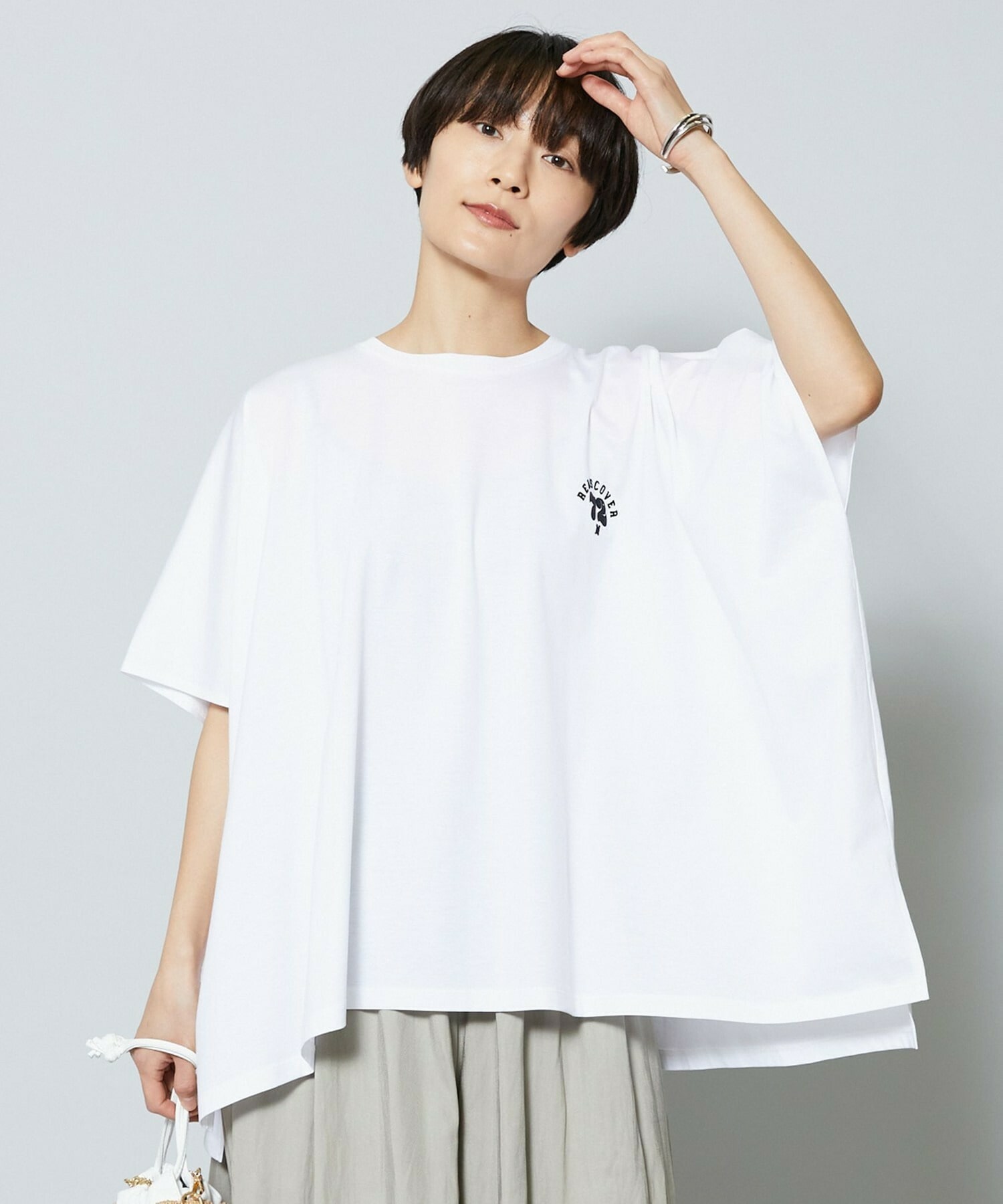 【MOGA】【Lサイズ】SHOGO SEKINE×MOGA コラボ ロゴT 詳細画像 ホワイト 2