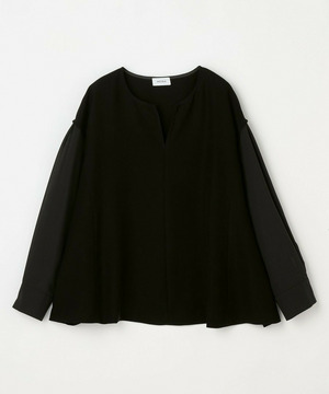 【MOGA】【Lサイズ】2WAYダブルクロスブラウス 詳細画像 ブラック 1