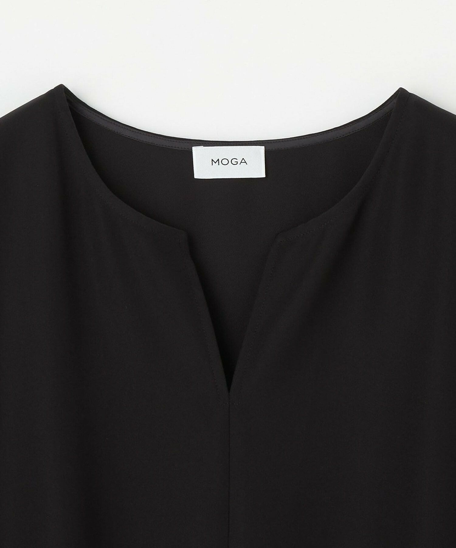 【MOGA】【Lサイズ】2WAYダブルクロスブラウス 詳細画像 ブラック 1