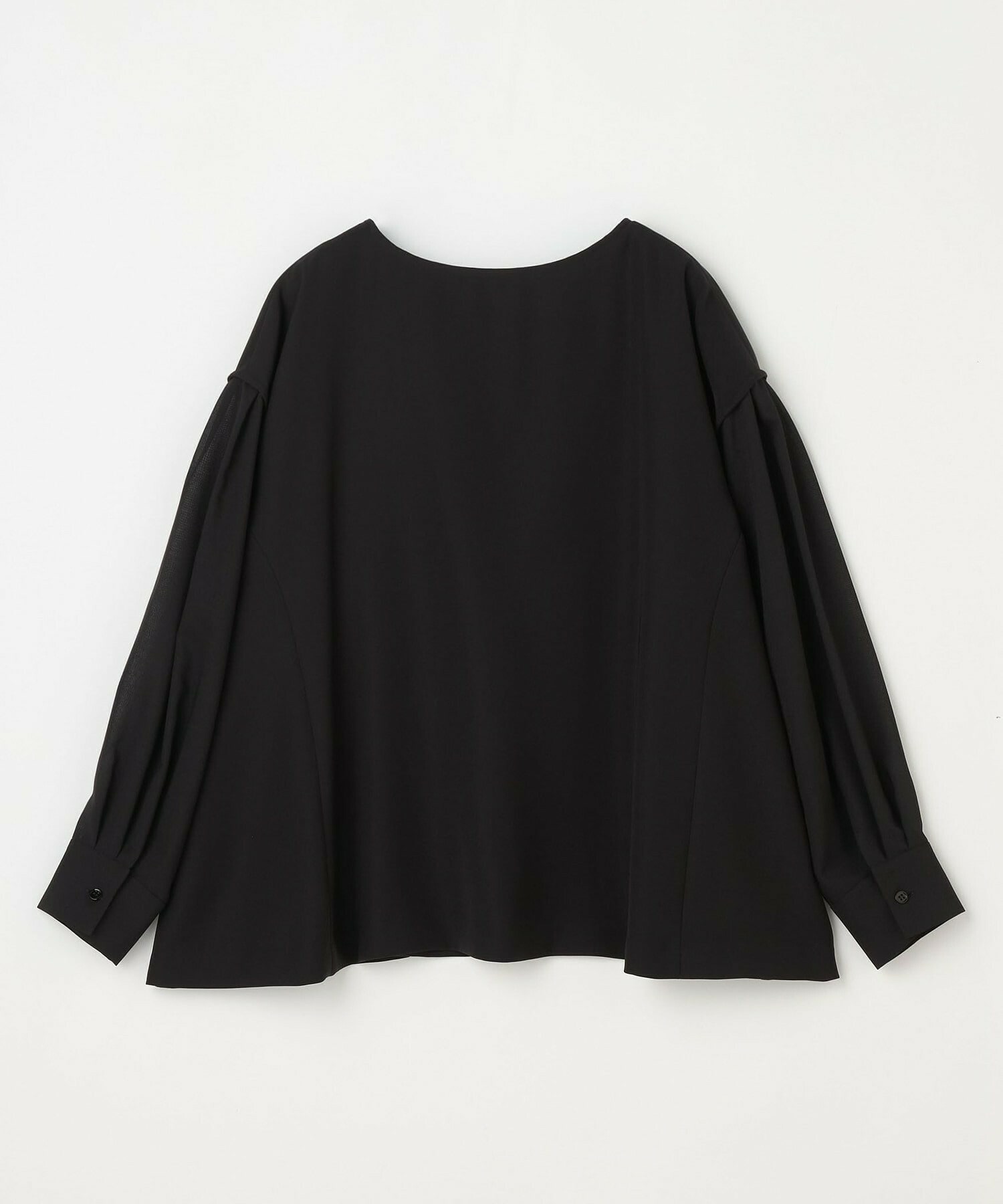 【MOGA】【Lサイズ】2WAYダブルクロスブラウス 詳細画像 ブラック 5