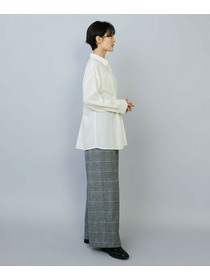 【MOGA】【Lサイズ】シアービエラタックラインブラウス 詳細画像 ブルー 14