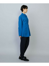 【MOGA】【Lサイズ】シアービエラタックラインブラウス 詳細画像 ブルー 18