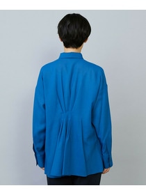 【MOGA】【Lサイズ】シアービエラタックラインブラウス 詳細画像 ブルー 21