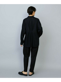 【MOGA】【Lサイズ】シアービエラタックラインブラウス 詳細画像 ブルー 4