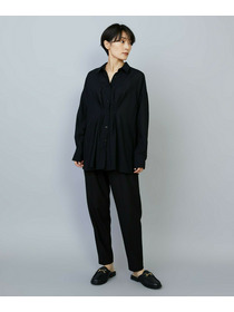 【MOGA】【Lサイズ】シアービエラタックラインブラウス 詳細画像 ブルー 7