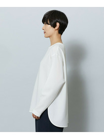 【MOGA】【Lサイズ】強撚2WAYプルオーバーブラウス 詳細画像 ブラック 26