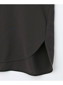 【MOGA】【Lサイズ】強撚2WAYプルオーバーブラウス 詳細画像 ブラック 3