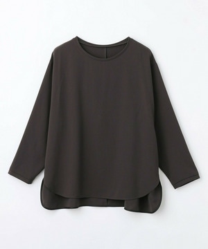【Lサイズ】強撚2WAYプルオーバーブラウス【Lサイズ】強撚2WAYプルオーバーブラウス