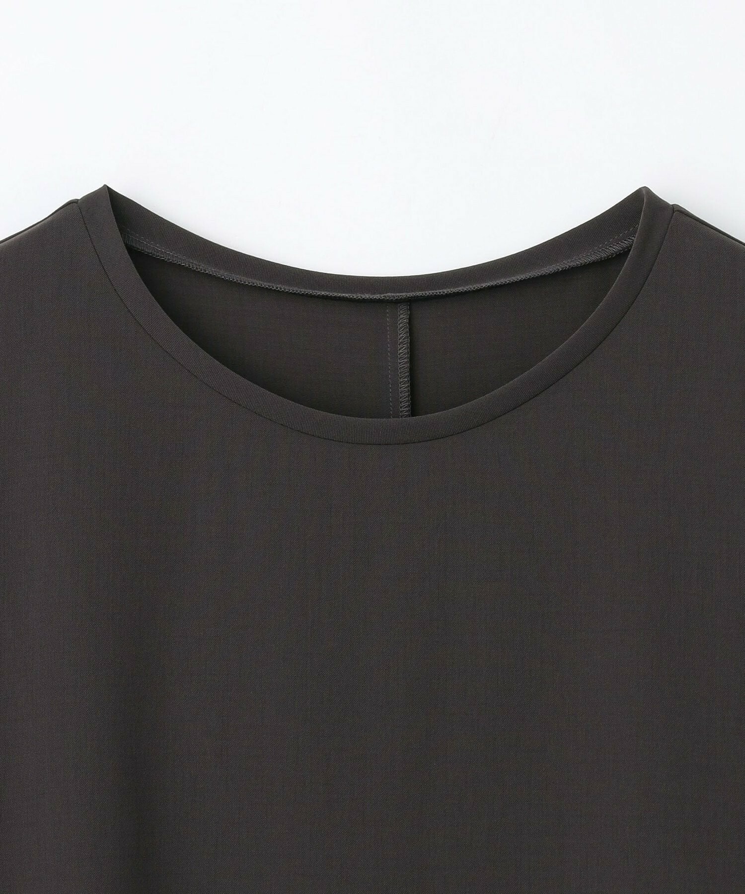 【MOGA】【Lサイズ】強撚2WAYプルオーバーブラウス 詳細画像 ブラック 1