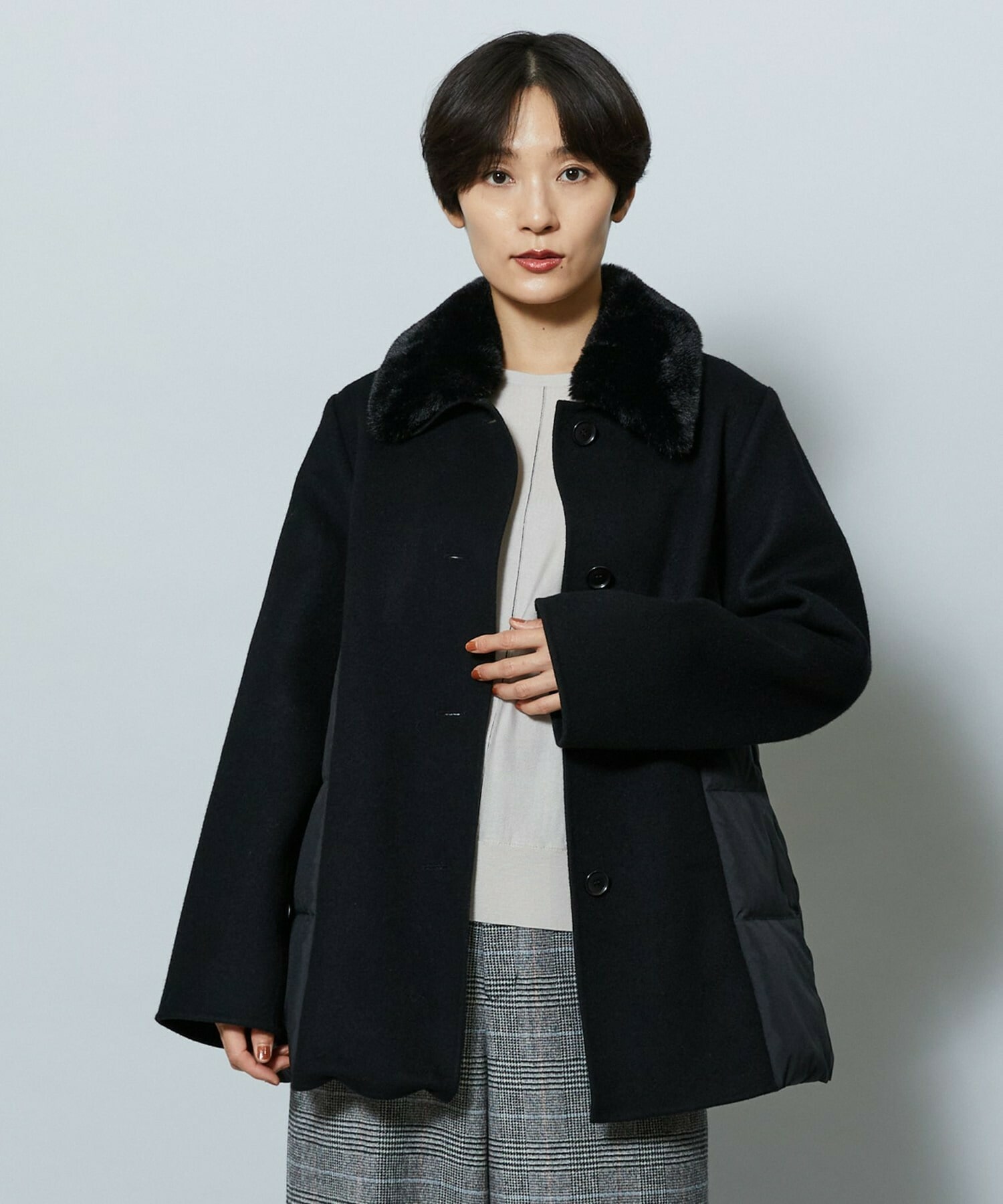 【MOGA】【Lサイズ】ロイヤルリバーダウンコート 詳細画像 ブラック 2