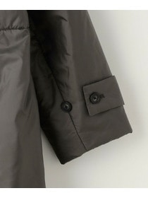 【MOGA】【Lサイズ】シルキータフタパディングテーラードコクーンコート 詳細画像 チャコールグレー 15