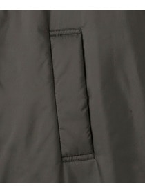 【MOGA】【Lサイズ】シルキータフタパディングテーラードコクーンコート 詳細画像 チャコールグレー 16