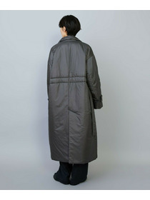 【MOGA】【Lサイズ】シルキータフタパディングテーラードコクーンコート 詳細画像 チャコールグレー 8