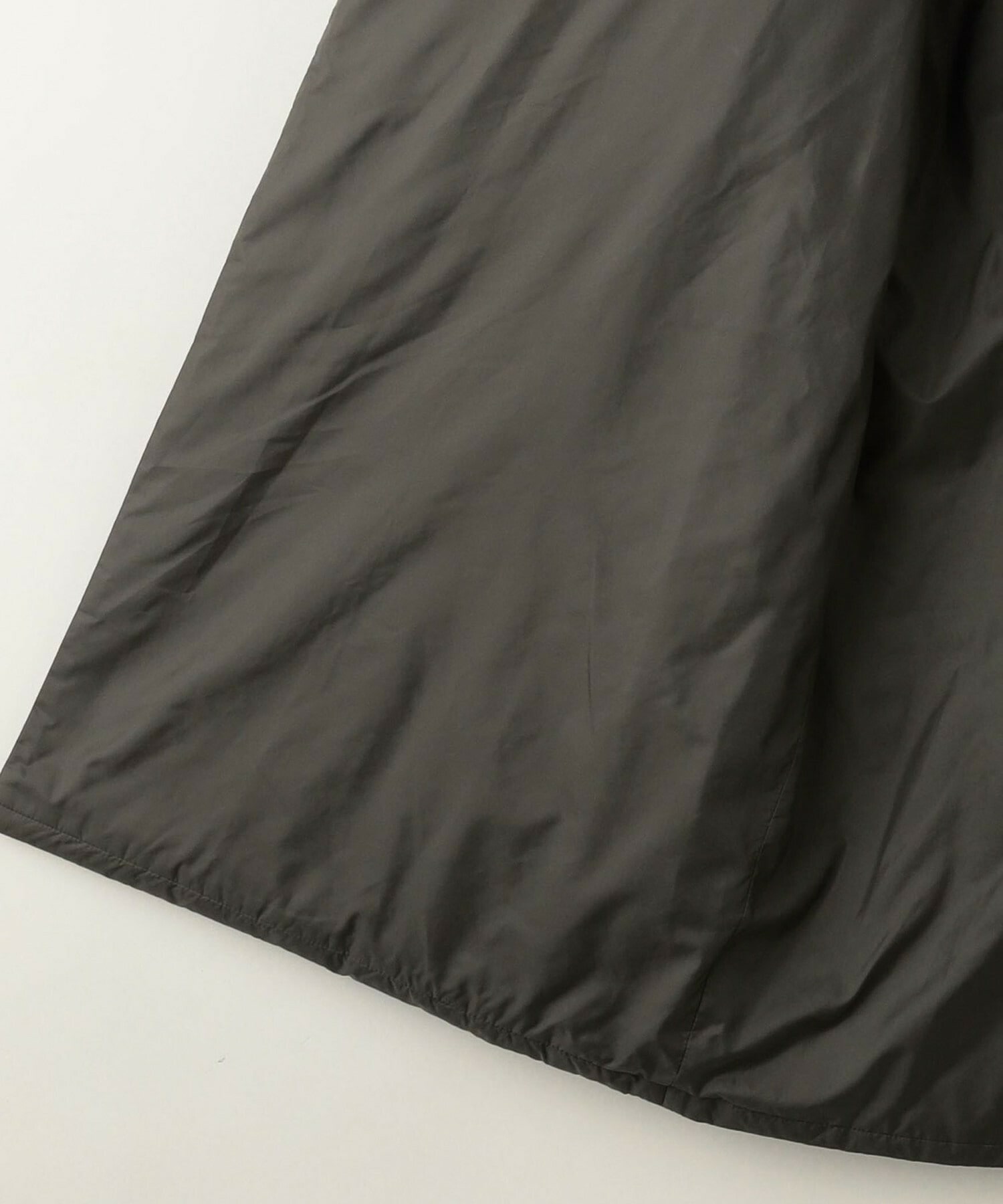 【MOGA】【Lサイズ】シルキータフタパディングテーラードコクーンコート 詳細画像 チャコールグレー 18