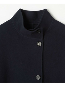 【MOGA】【Lサイズ】メルトンリバースタンドカラーコート 詳細画像 チャコールグレー 25