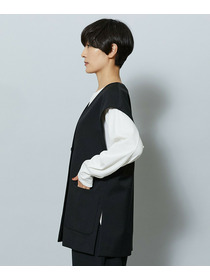 【MOGA】【Lサイズ】ライトパウダリーツイルジレ 詳細画像 ネイビー 29