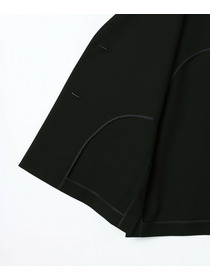 【MOGA】【Lサイズ】ライトパウダリーツイルジレ 詳細画像 ネイビー 4