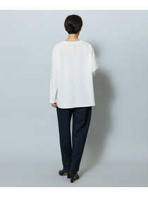 【MOGA】【Lサイズ】ライトパウダリーツイルテーパードパンツ 詳細画像 ネイビー 13