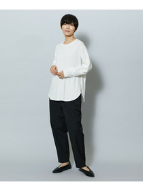 【MOGA】【Lサイズ】ライトパウダリーツイルテーパードパンツ 詳細画像 ネイビー 17