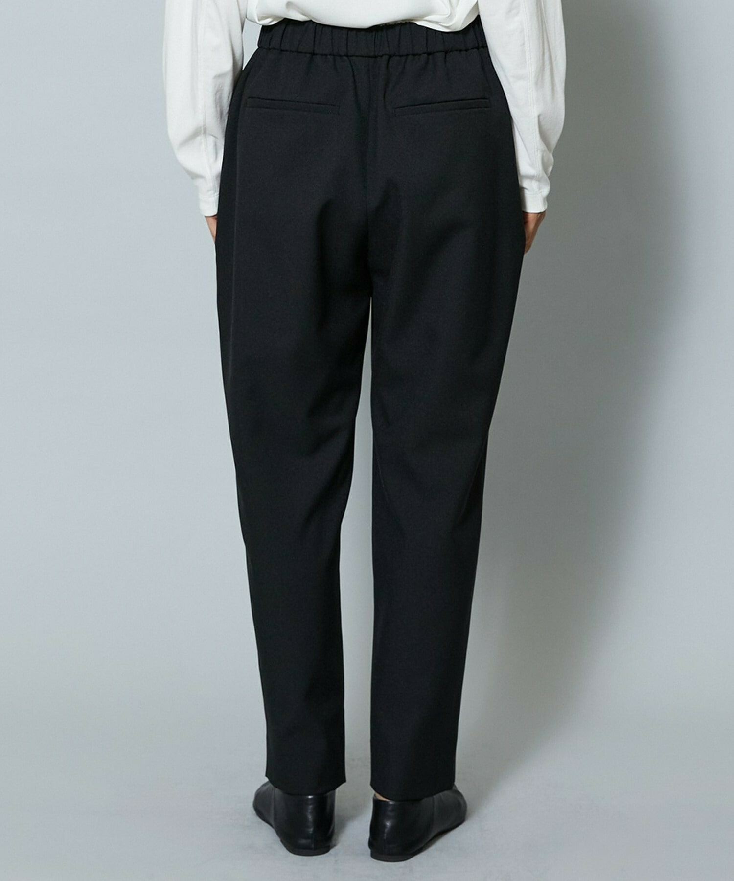 【MOGA】【Lサイズ】ライトパウダリーツイルテーパードパンツ 詳細画像 ネイビー 28