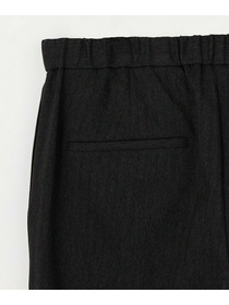 【MOGA】【Lサイズ】ヘリンボンストレッチテーパードパンツ 詳細画像 チャコールグレー 3