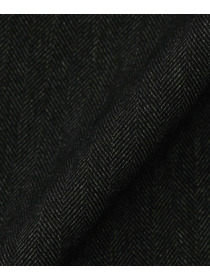 【MOGA】【Lサイズ】ヘリンボンストレッチテーパードパンツ 詳細画像 チャコールグレー 5