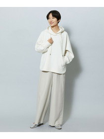 【MOGA】【Lサイズ】ウールカシミヤストレッチワイドパンツ 詳細画像 ブラック系その他 22