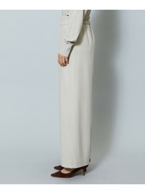 【MOGA】【Lサイズ】ウールカシミヤストレッチワイドパンツ 詳細画像 ブラック系その他 26