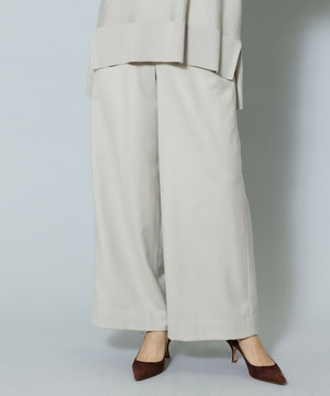 【MOGA】【Lサイズ】ウールカシミヤストレッチワイドパンツ 詳細画像 オフホワイト 2