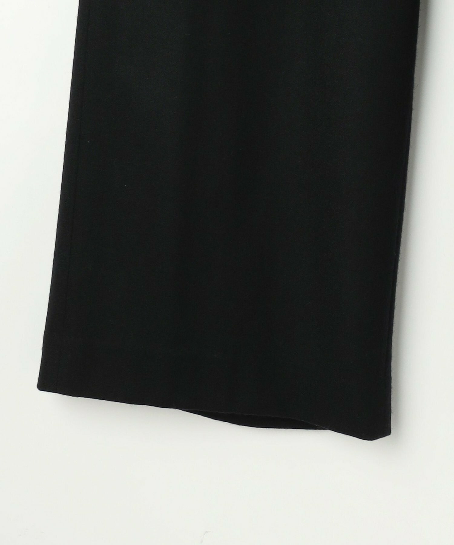 【MOGA】【Lサイズ】ウールカシミヤストレッチワイドパンツ 詳細画像 ブラック系その他 3