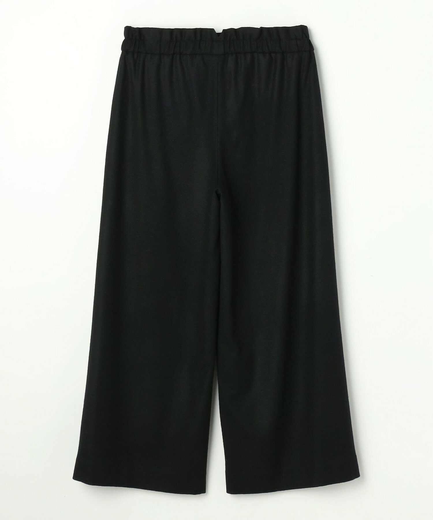 【MOGA】【Lサイズ】ウールカシミヤストレッチワイドパンツ 詳細画像 ブラック系その他 5