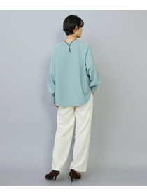 【MOGA】【Lサイズ】バッグブラッシュストレッチストレートパンツ 詳細画像 ブラック 12