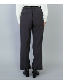 【MOGA】【Lサイズ】バッグブラッシュストレッチストレートパンツ 詳細画像 ブラック 22