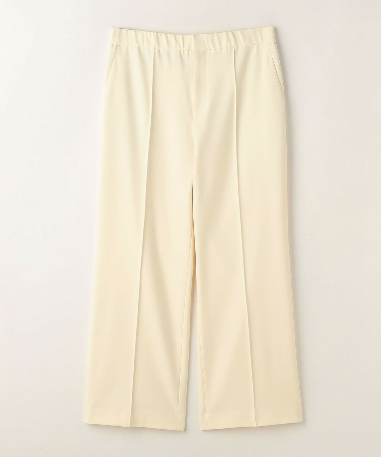 【MOGA】【Lサイズ】バッグブラッシュストレッチストレートパンツ 詳細画像 ブラック 23