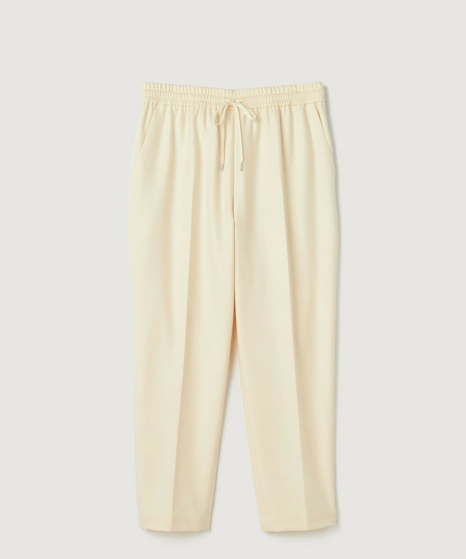 【MOGA】【Lサイズ】ダブルウォームストレッチイージーテーパードパンツ 詳細画像 オフホワイト 1