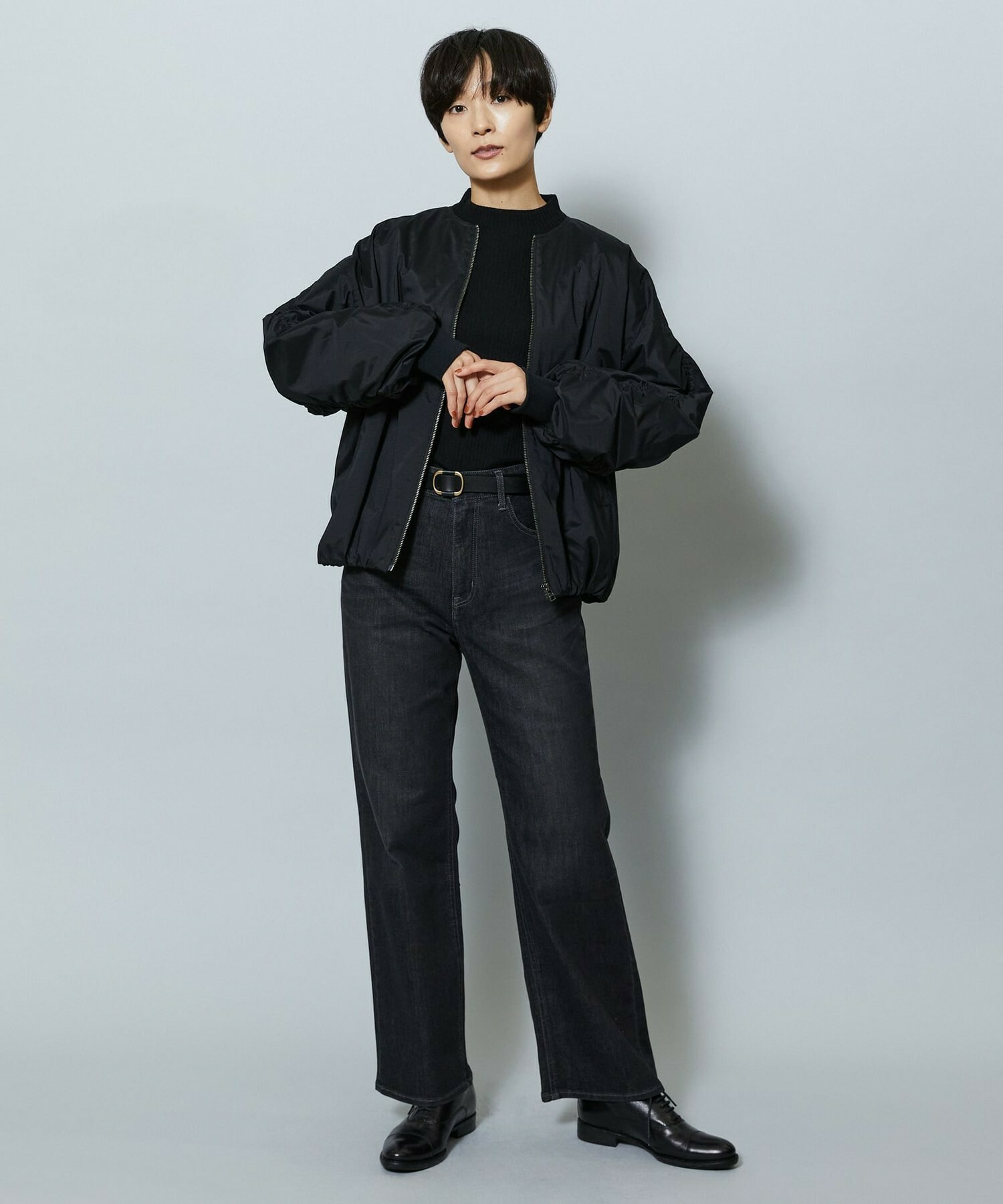 【MOGA】【Lサイズ】ライトデニム 詳細画像 ブラック 24