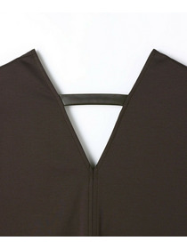 【MOGA】【Lサイズ】コットンナイロンポンチジャンパースカート 詳細画像 ネイビー 2