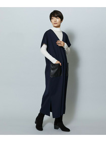 【MOGA】【Lサイズ】コットンナイロンポンチジャンパースカート 詳細画像 ネイビー 26