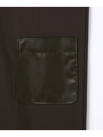 【MOGA】【Lサイズ】コットンナイロンポンチジャンパースカート 詳細画像 ネイビー 4