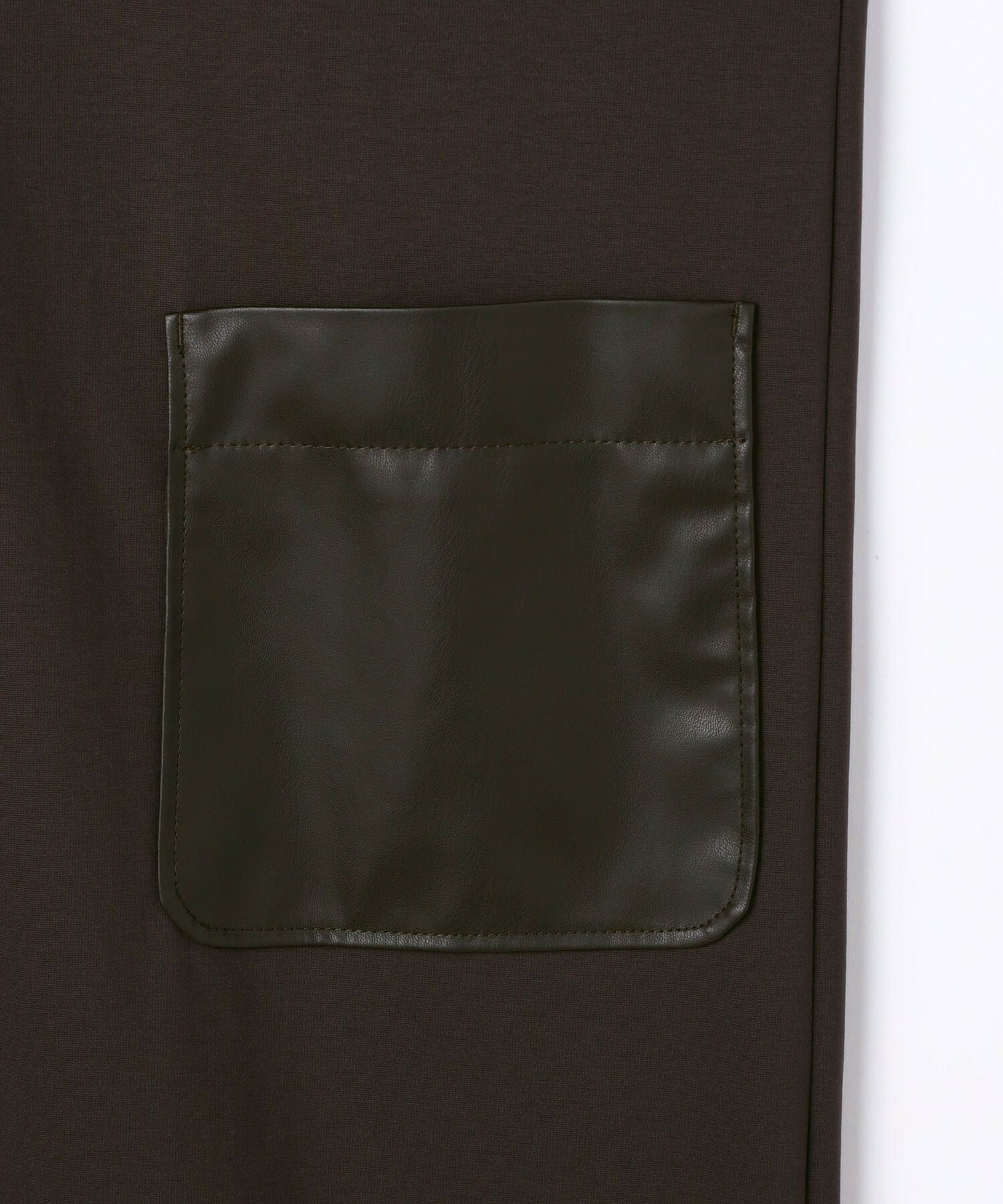 【MOGA】【Lサイズ】コットンナイロンポンチジャンパースカート 詳細画像 ネイビー 4