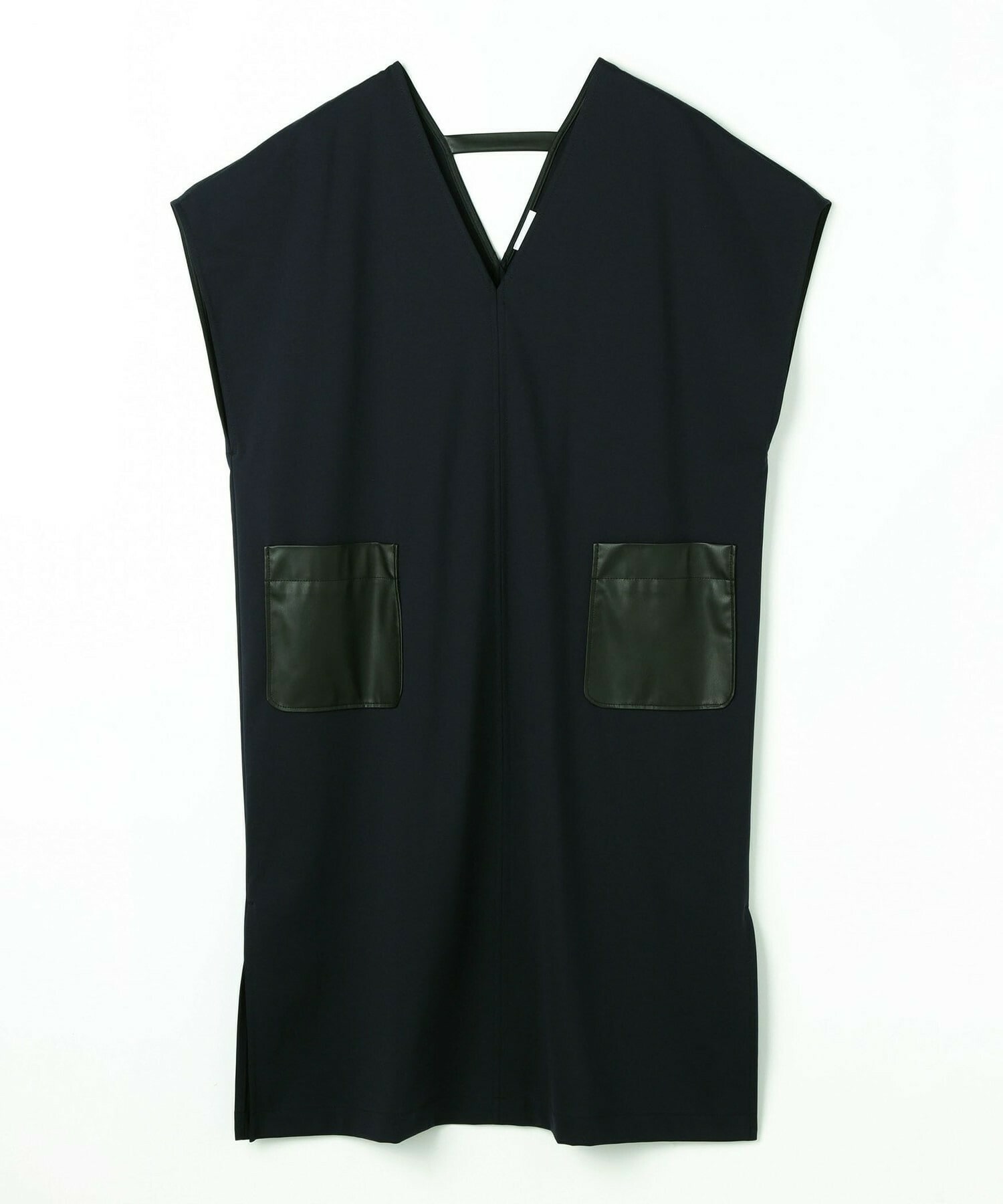 【MOGA】【Lサイズ】コットンナイロンポンチジャンパースカート 詳細画像 ネイビー 1