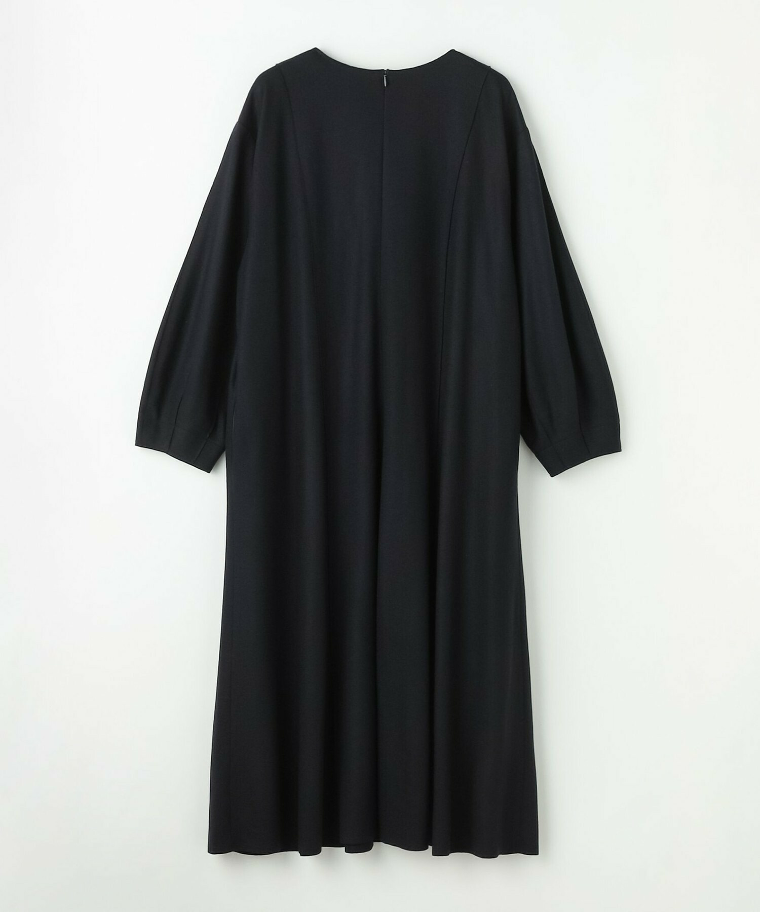 【MOGA】【Lサイズ】ミルド天竺フレアーシルエットワンピース 詳細画像 ネイビー 24