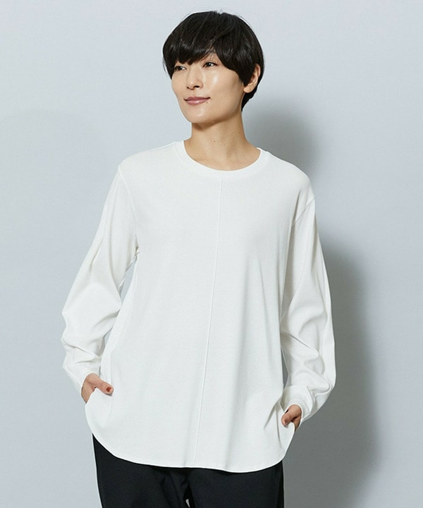 【Lサイズ】フレスカスライスドルマンスリーブTシャツ 詳細画像 オフホワイト 2